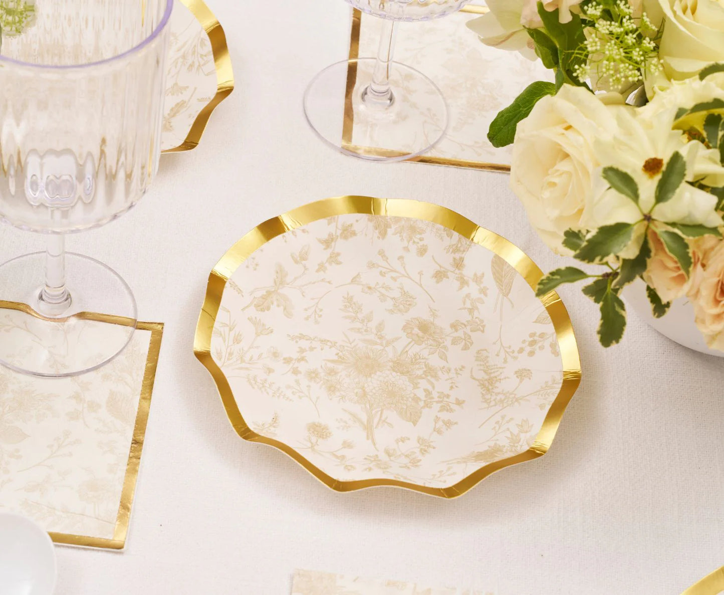 Wavy Appetizer Bowl Timeless Sand 6.5"