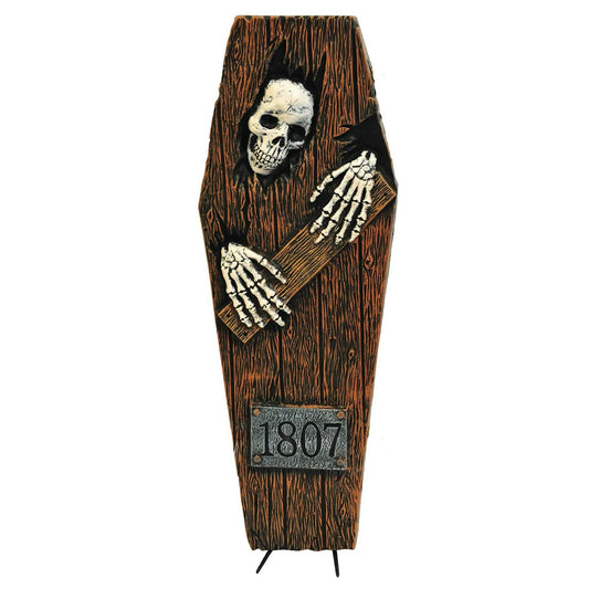 5' Skeleton Hanging Coffin