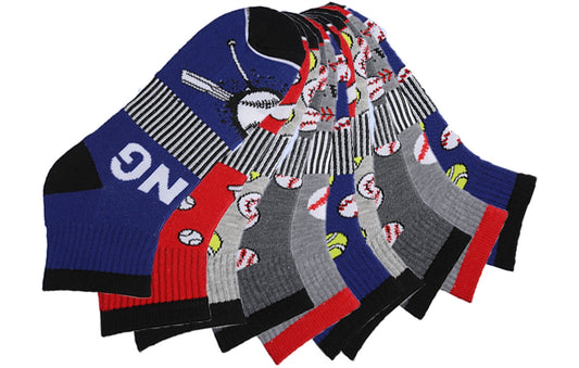 Men's Quarter Cushion Sport Socks 3-Pair