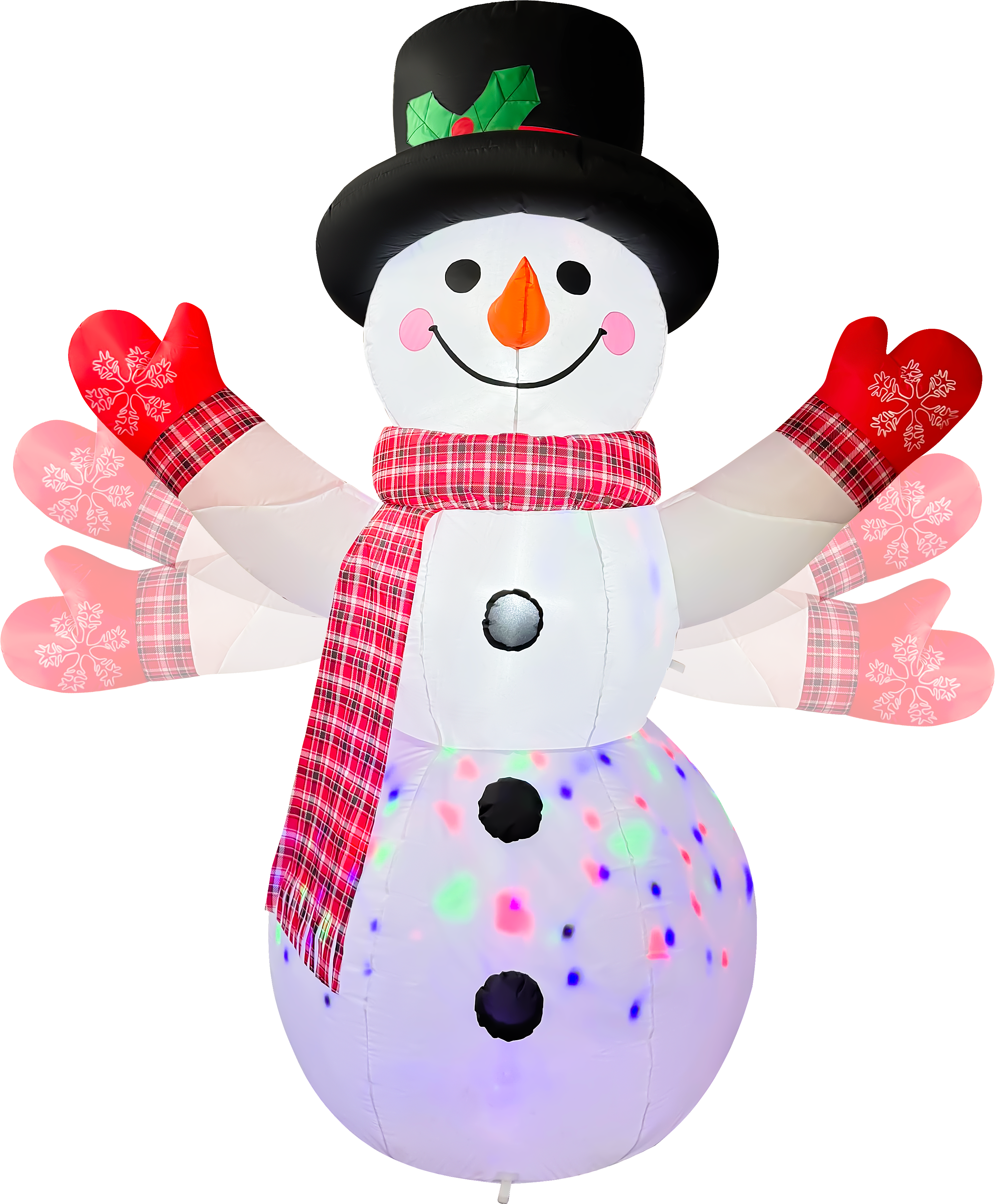 8FT Tall Inflatable Christmas Snowman