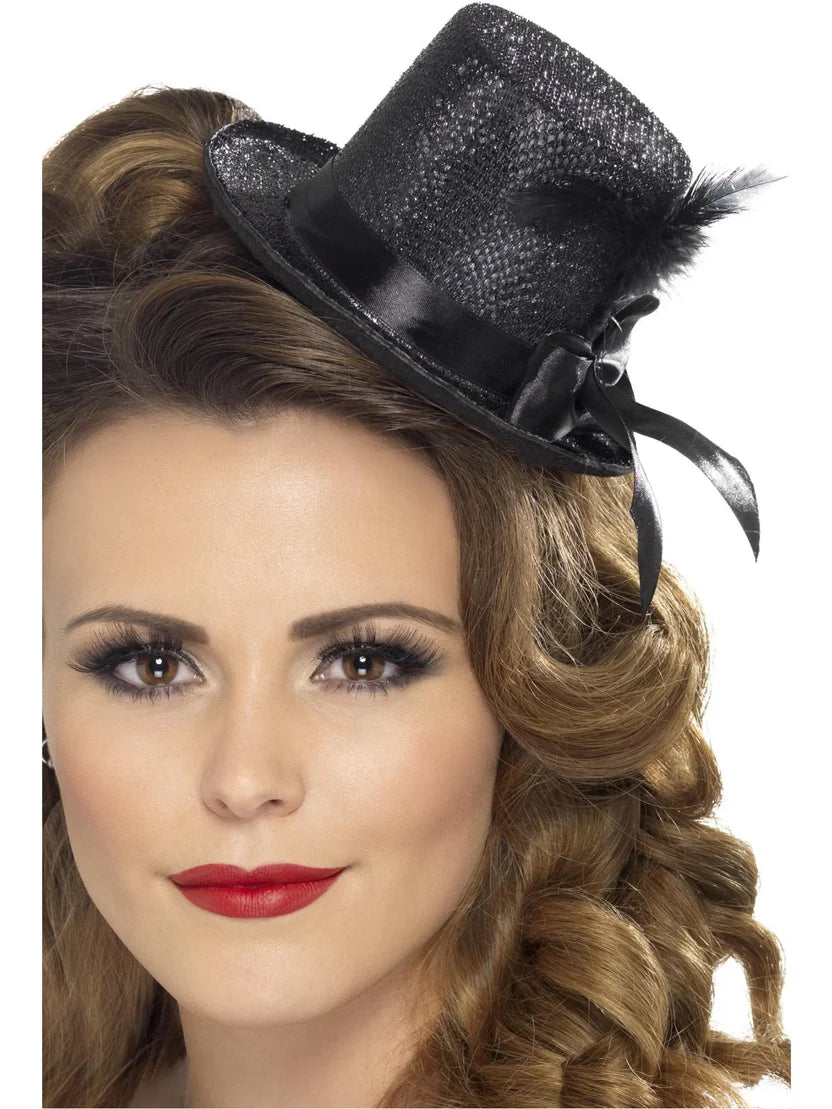 Mini Top hat , Black