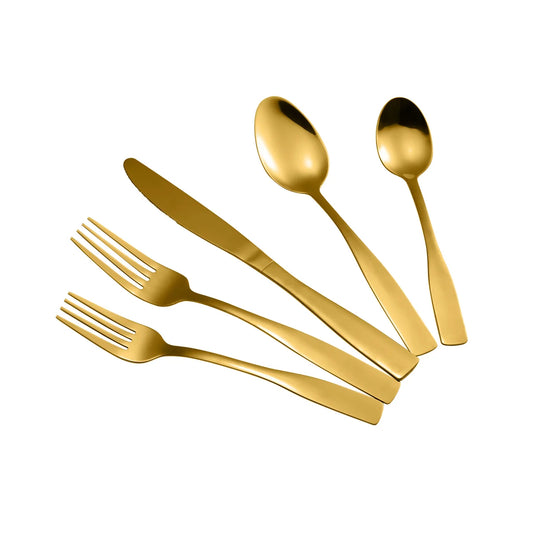 Gold - 20Pc Flatware Set