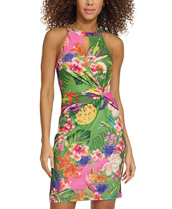 Green Multi Semi-Formal Dress  - Siena