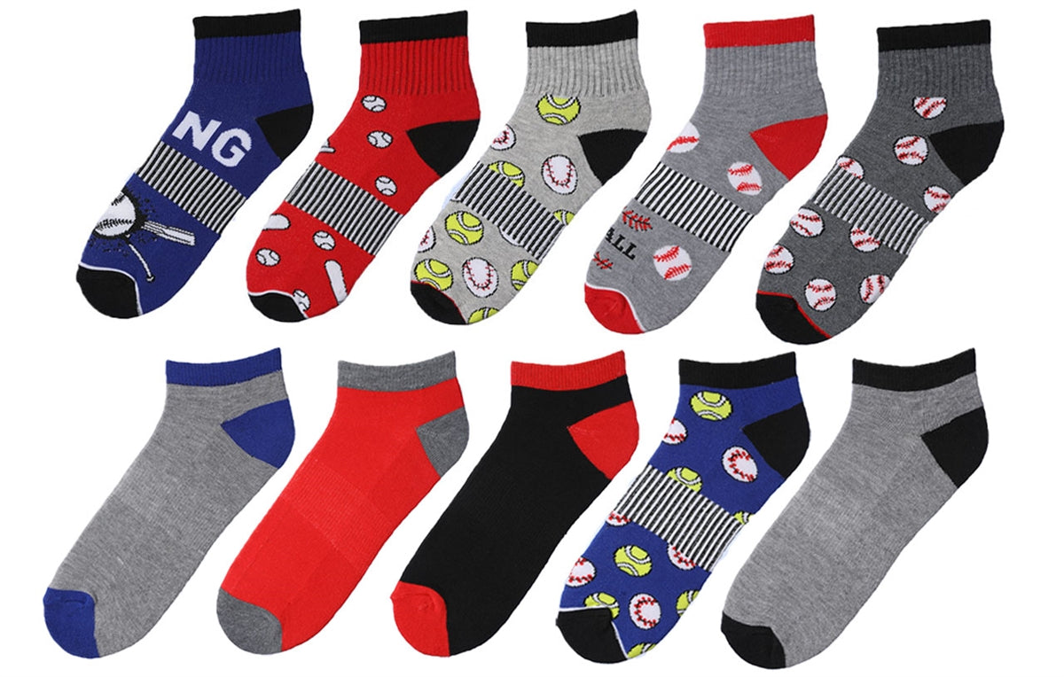 Men's Cushion Sport Socks 3-Pair