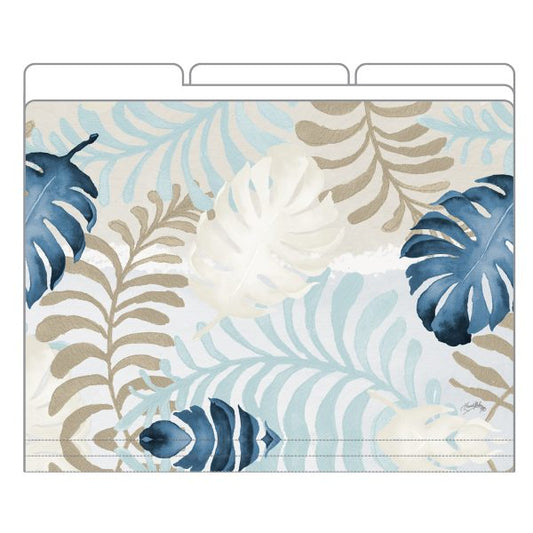 Blue Havana Palm – 3PK Decosoft Folder