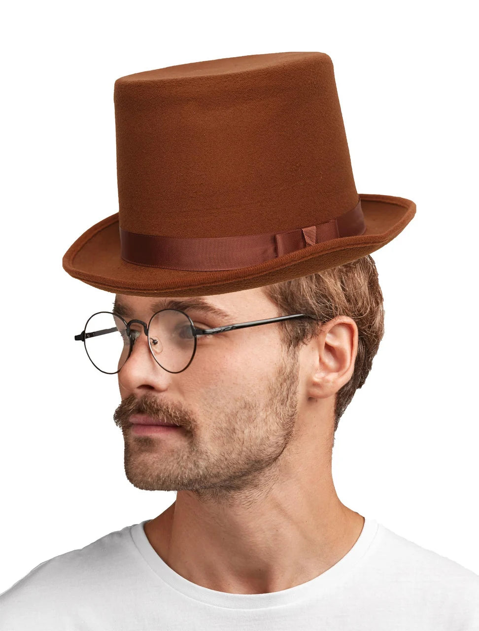 Felt Top Hat - Brown