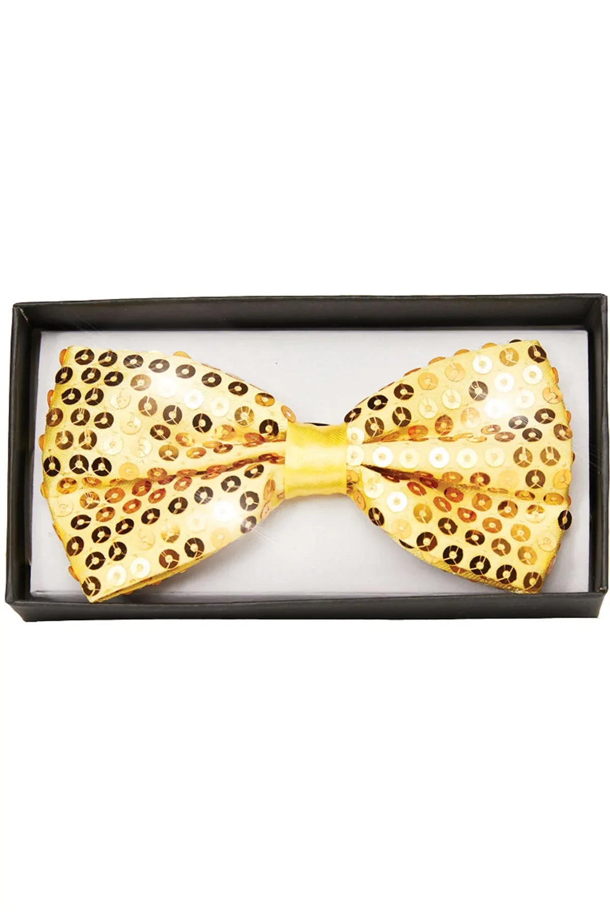 Tie- Gold Sequin
