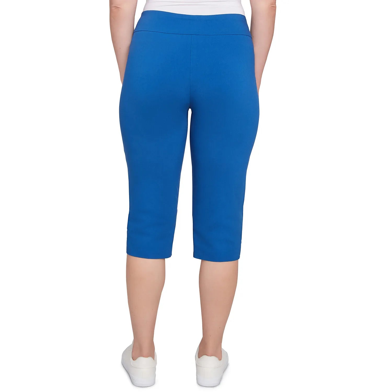 Ladder Hem Americana Clamdigger Blue  -Ruby Rd