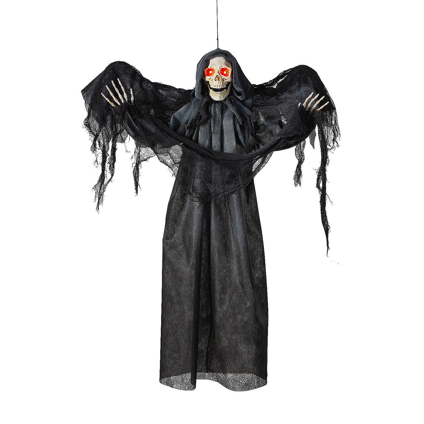 3 Ft. Animated Grim Reaper with Wings Hanging