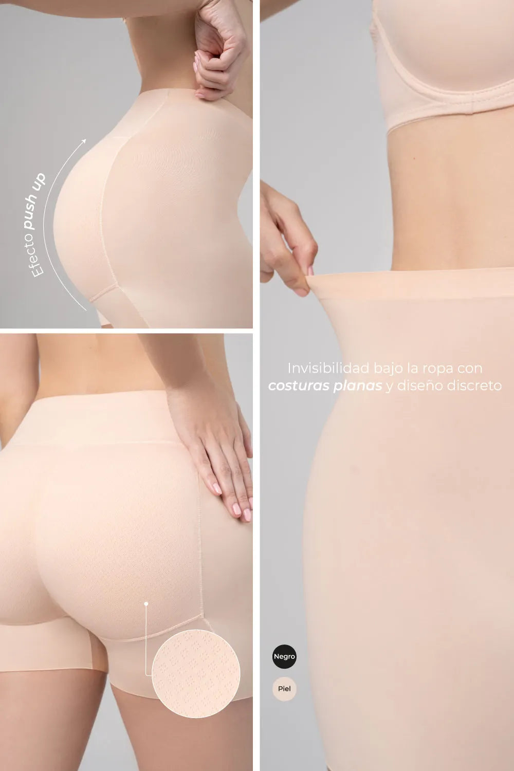 Panty Realce Cola Beige