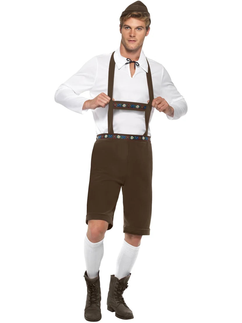 Bavarian Man Costume, Brown