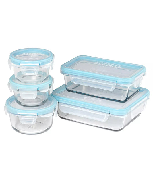 10pc True Lock Locking Lid Food Storage Set