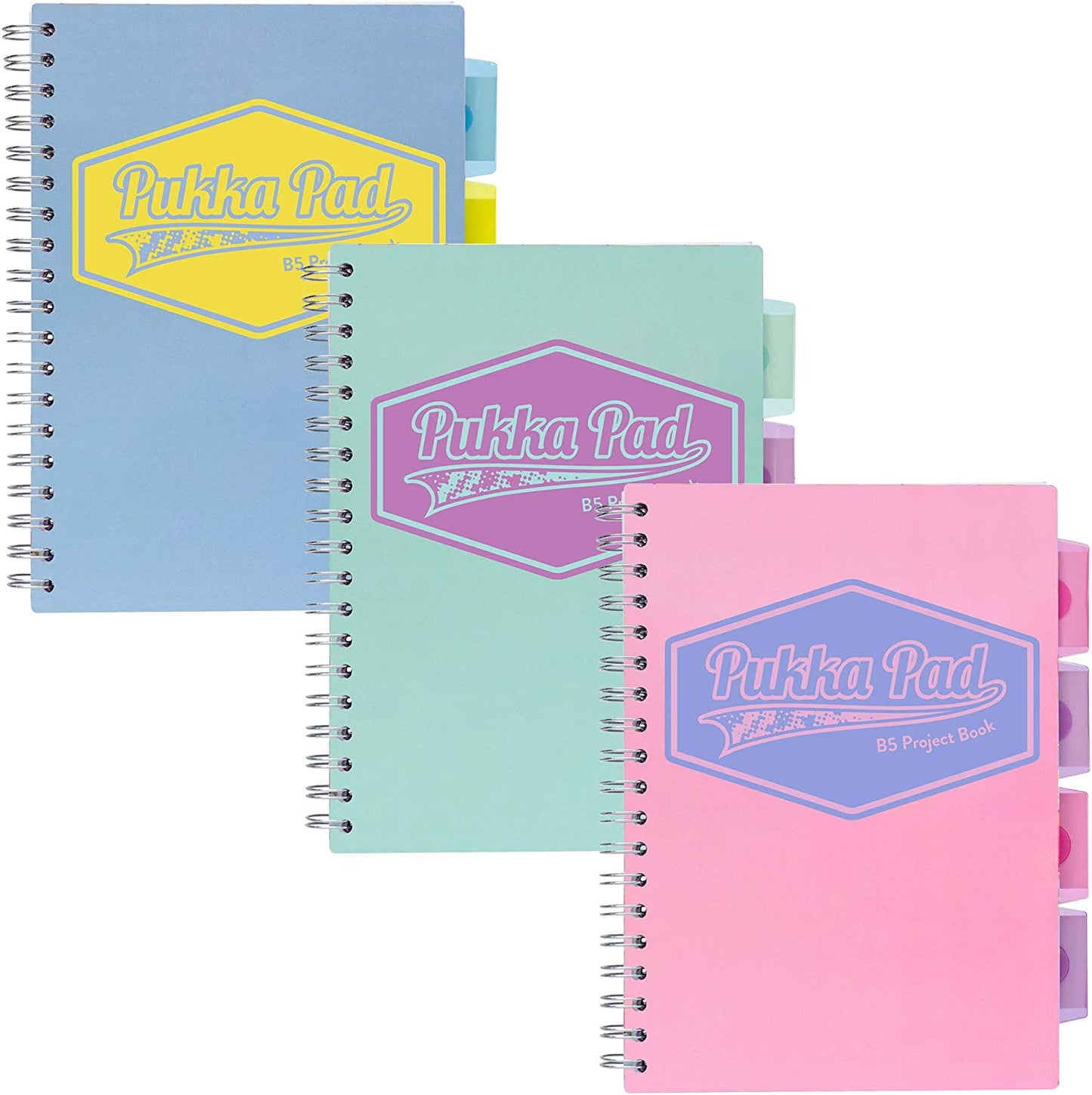 Blue Pastel Project Book B5 Size