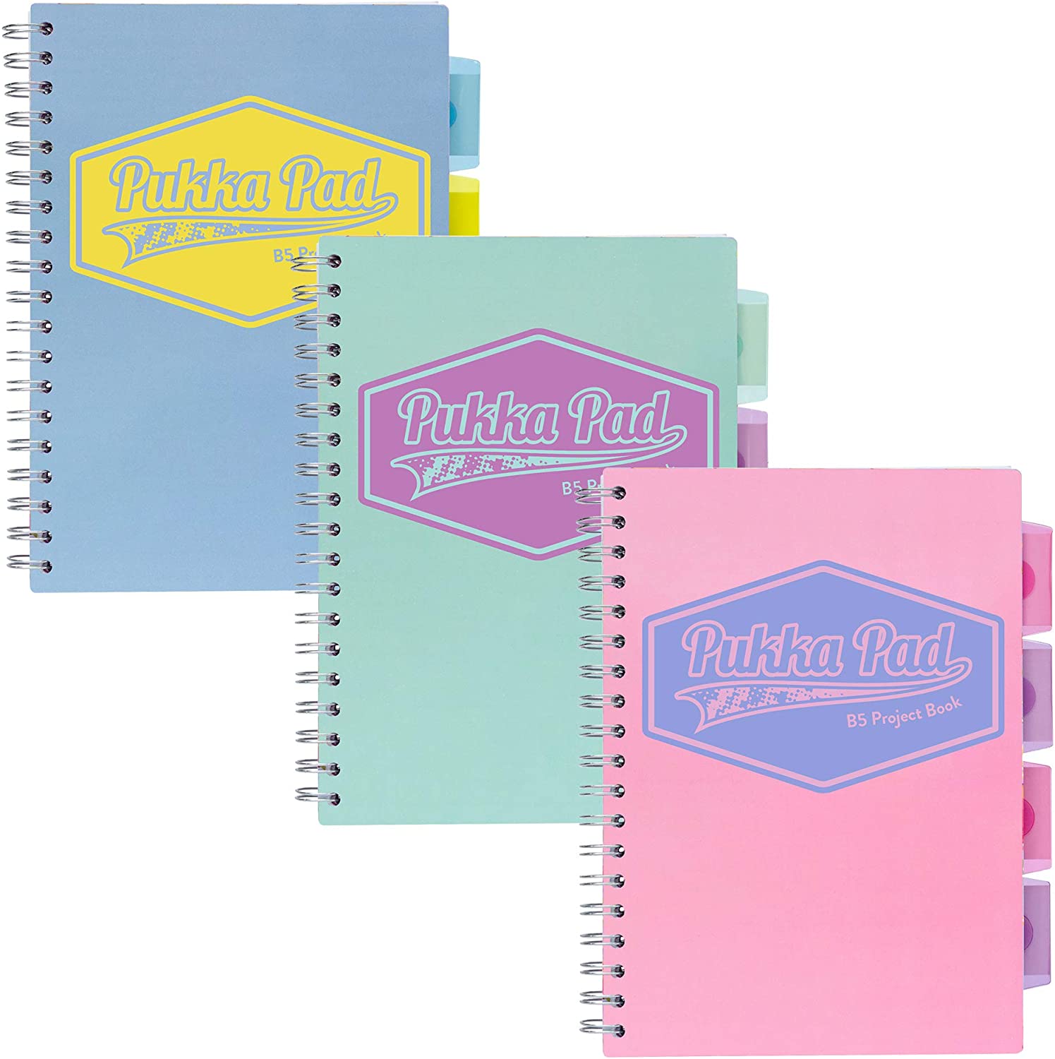Blue Pastel Project Book B5 Size