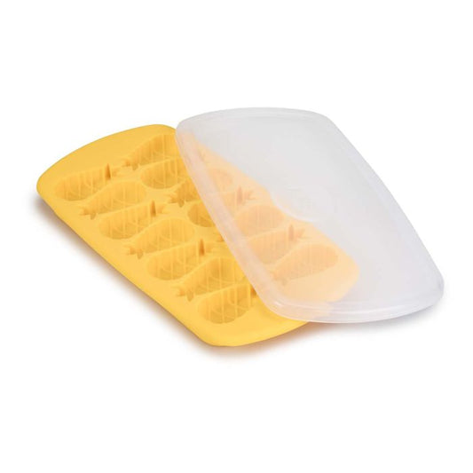 Joie Ice Cube Tray with Lid, Pineapple Design