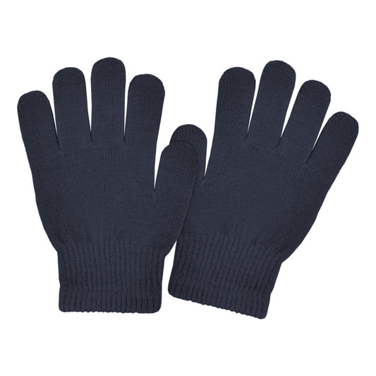 ACRYLIC SOLID STRETCH GLOVE NAVY