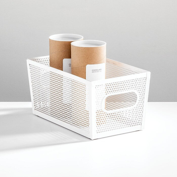 10 x 6 x 5  Bin Matte White