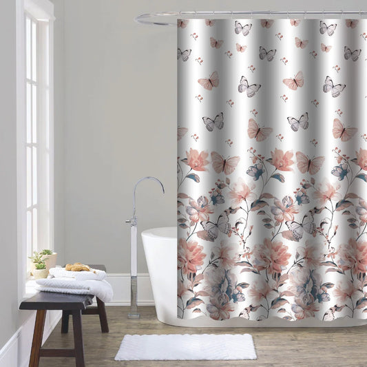 70x72" Jacquard Shower Curtain