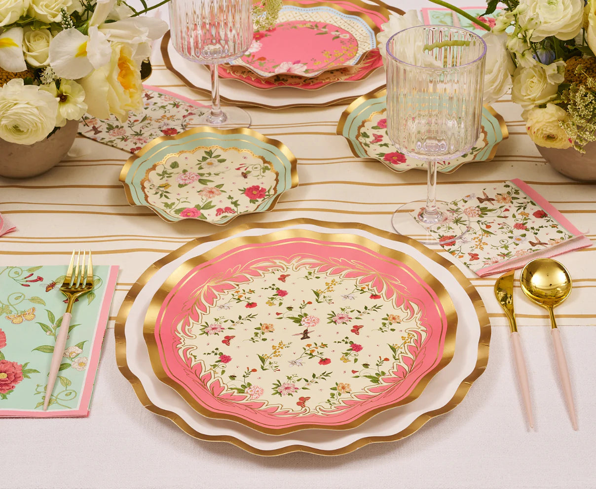 Wavy Dinner Plate Rococo 10.5"