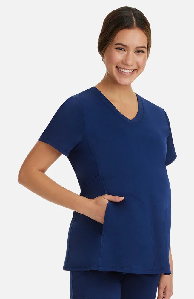 Mila Maternity Top Navy