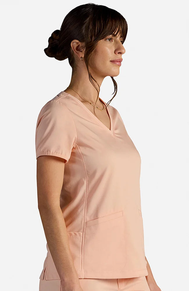 Vivian Top Peach Cloud