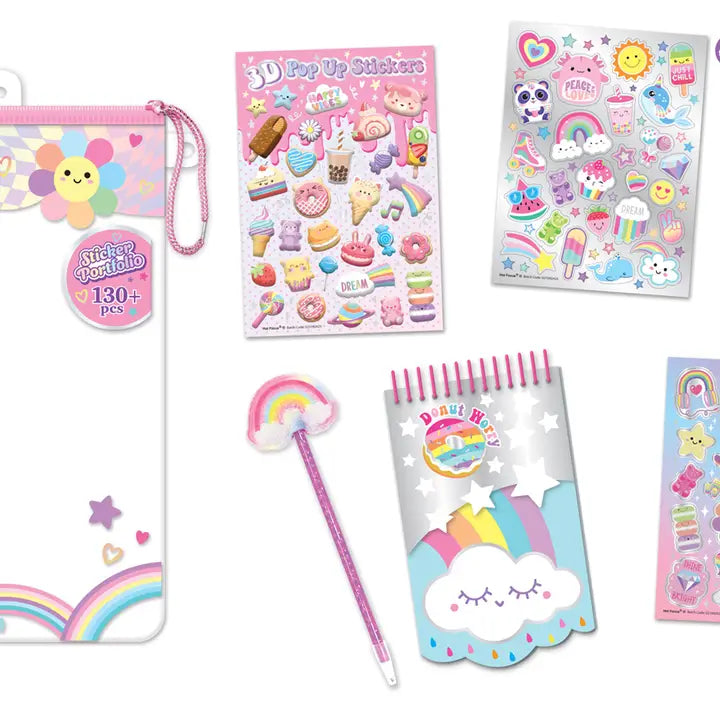 Sticker Portfolio, Rainbow