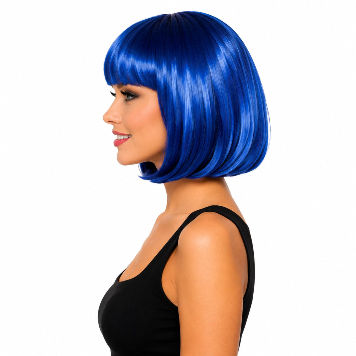 Bob Wig Royal Blue