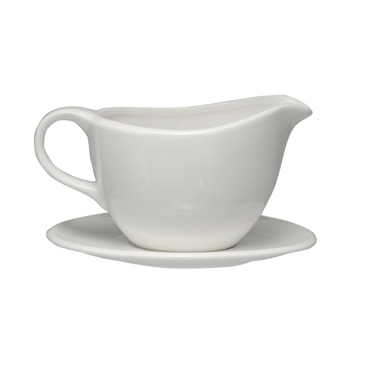 Classic Sauce Boat W/ Stand