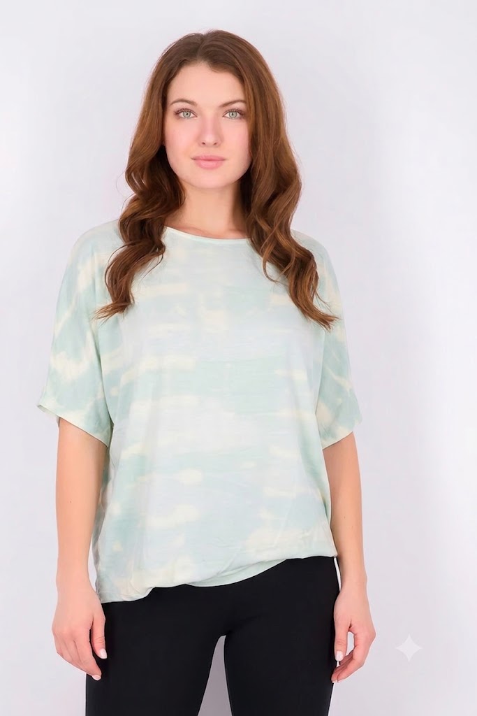 Tahiti Dolman Aqua