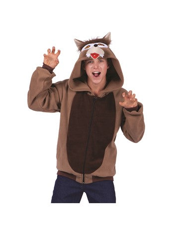 Graywing Wolf Adult Hoodie