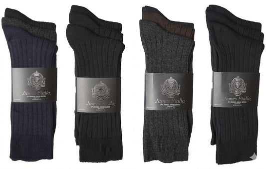 Men's Ribbed Dress Socks 1-Pair Pack