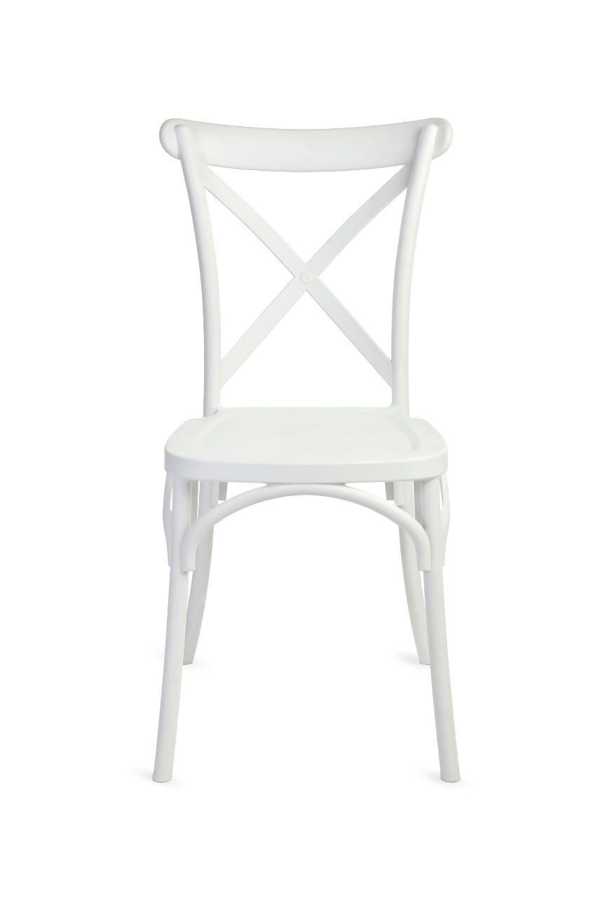 Outdoor Events Restaurant Nordic Buy Furniture Silla Stackable PP White