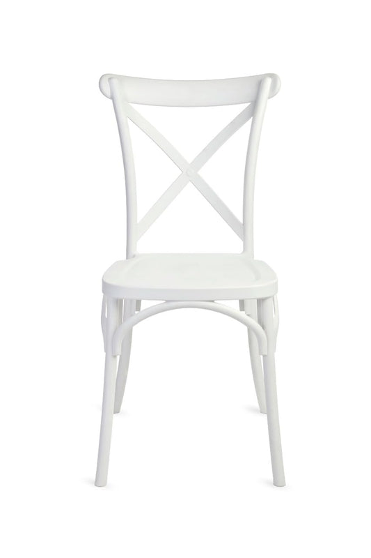 Outdoor Events Restaurant Nordic Buy Furniture Silla Stackable PP White