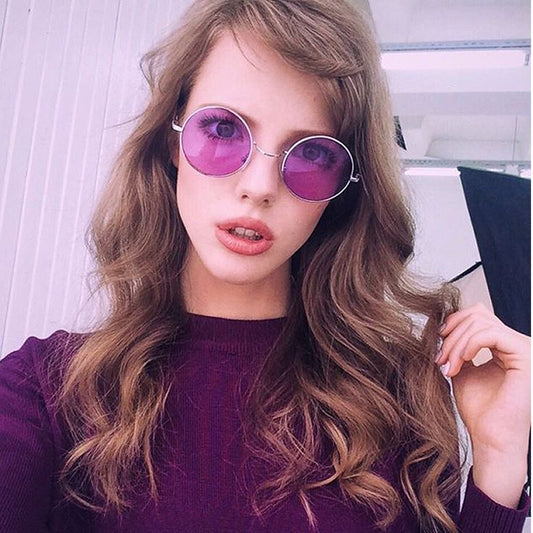 LENNON COLOR LENS SUNGLASSES
