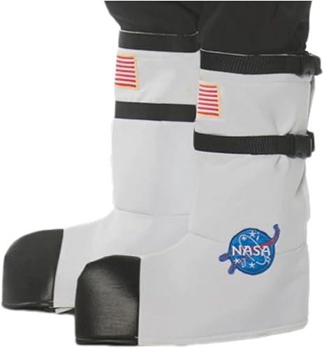 Astronaut Boot Top Cover - Child - White