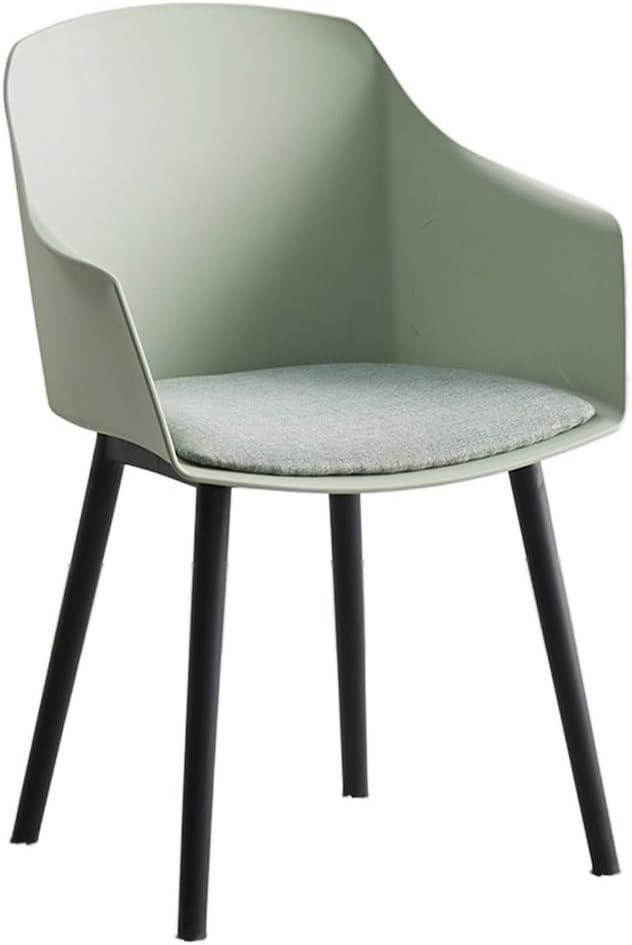 Nordic Style PP Plastic Dining Chair Green