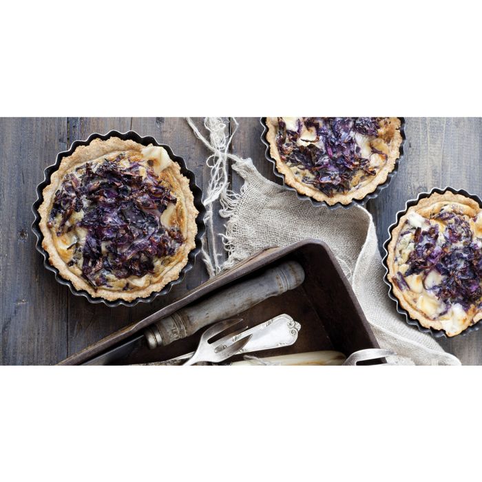 Baking Non-Stick Round Quiche Pan, 4.25in
