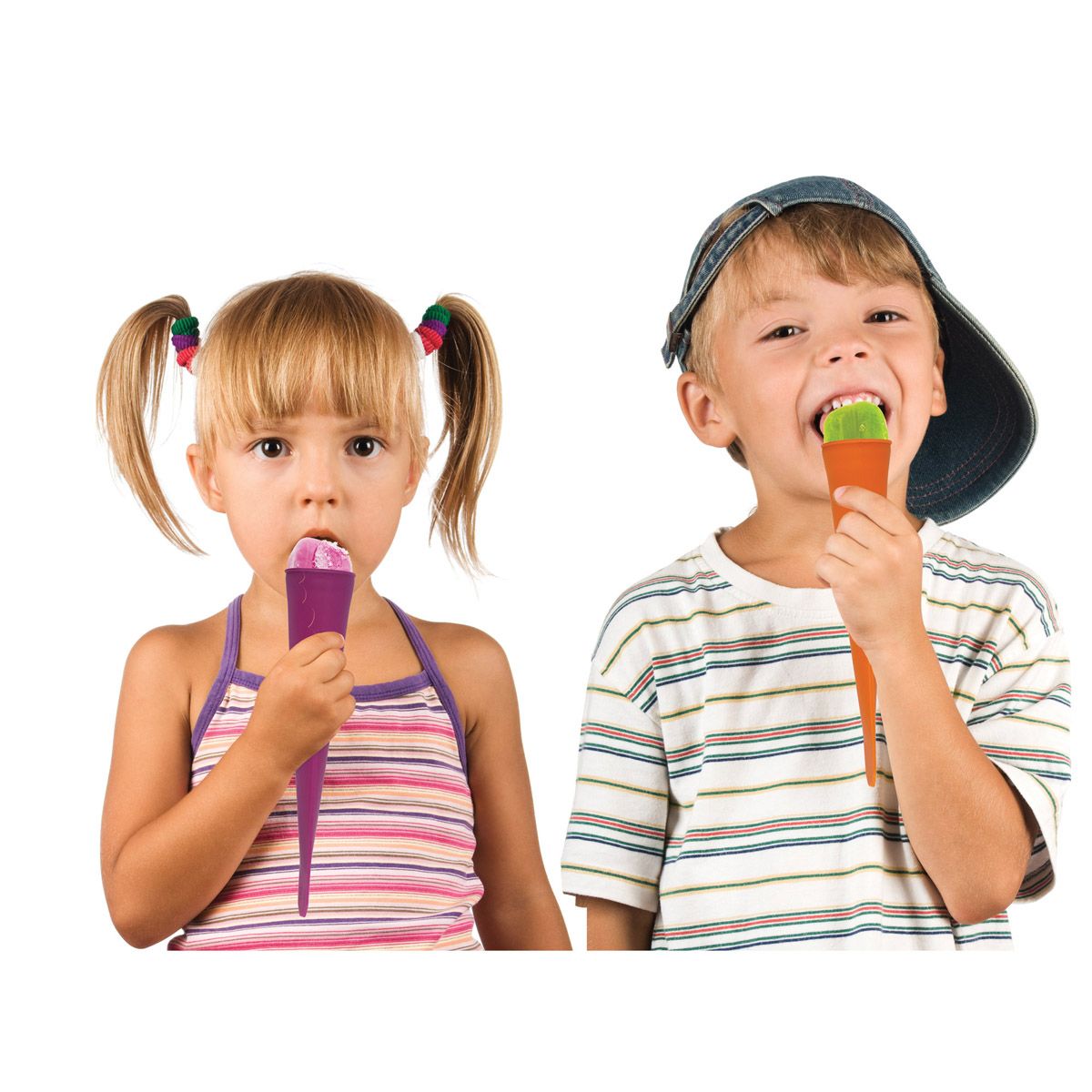 Ice Pop Maker Popsicle Freezer Pop Molds