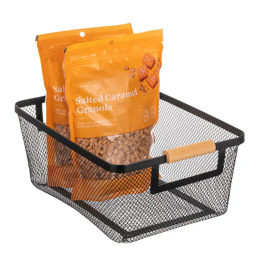 Basket - Medium Black/Natural