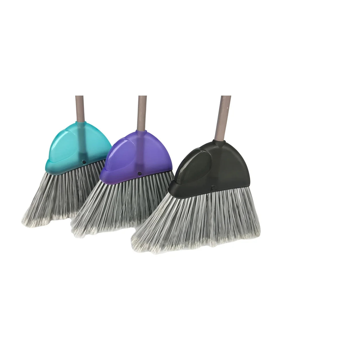 Large Transparent Angle Broom Blue
