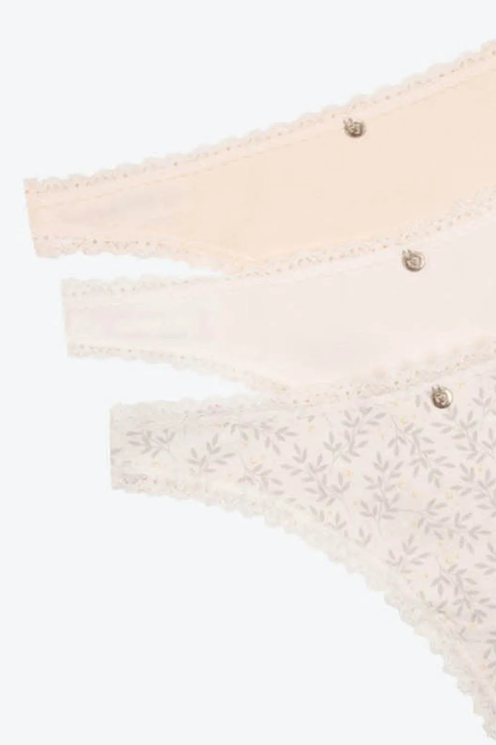 Panty tipo brasilera paquete x3 confeccionado en algodón