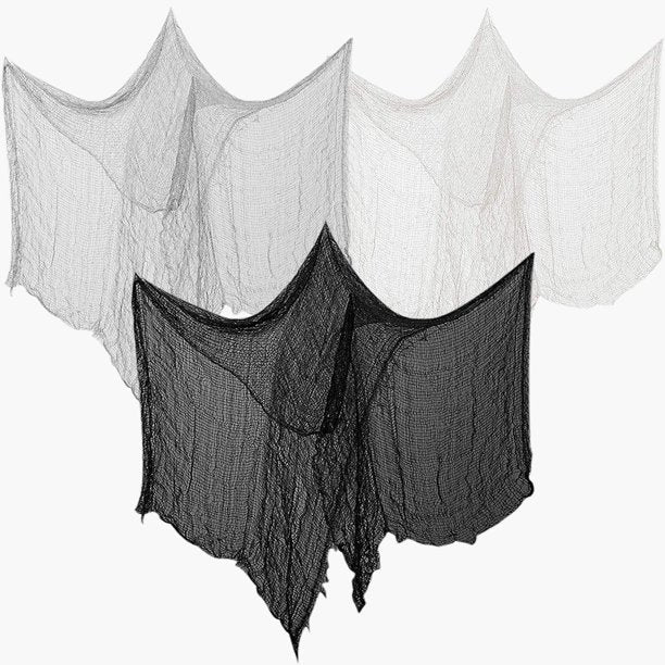 tela espeluznante de 76 cm x 183 cm