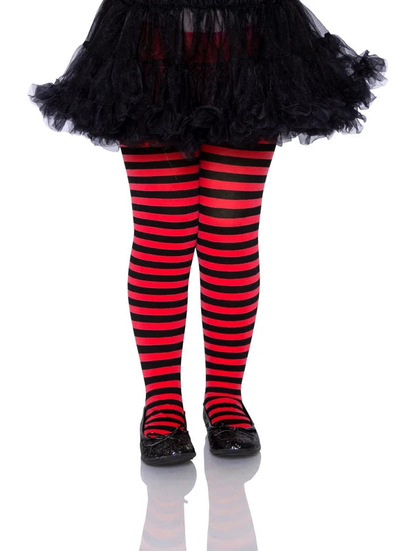 Medias de red negras para niña
