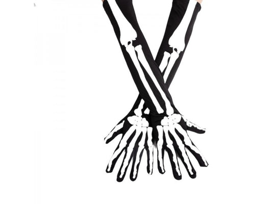 SKELETON LONG GLOVES