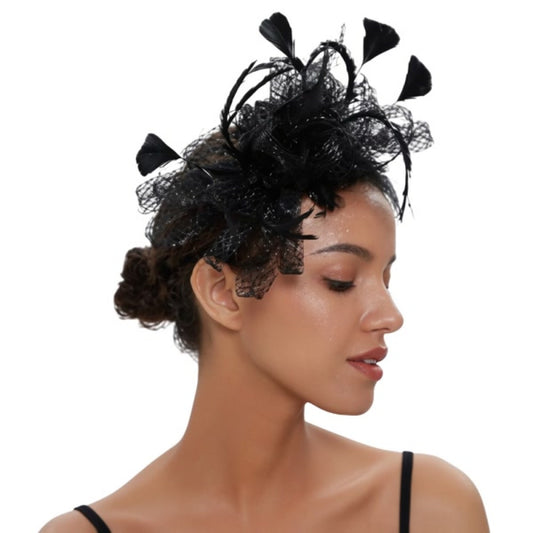 Black Fascinator