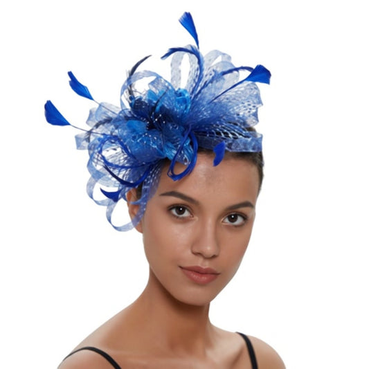Blue Fascinator
