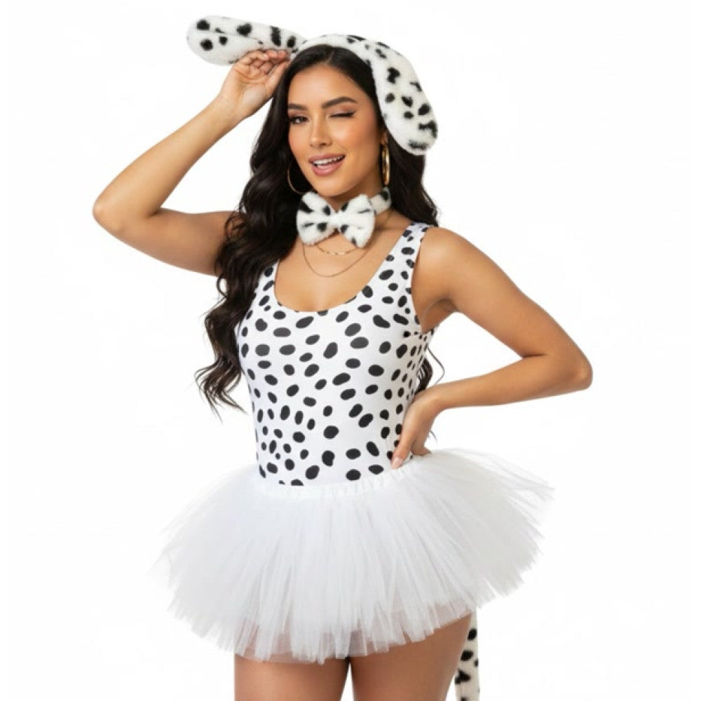 Diadema básica de orejas de gato blancas