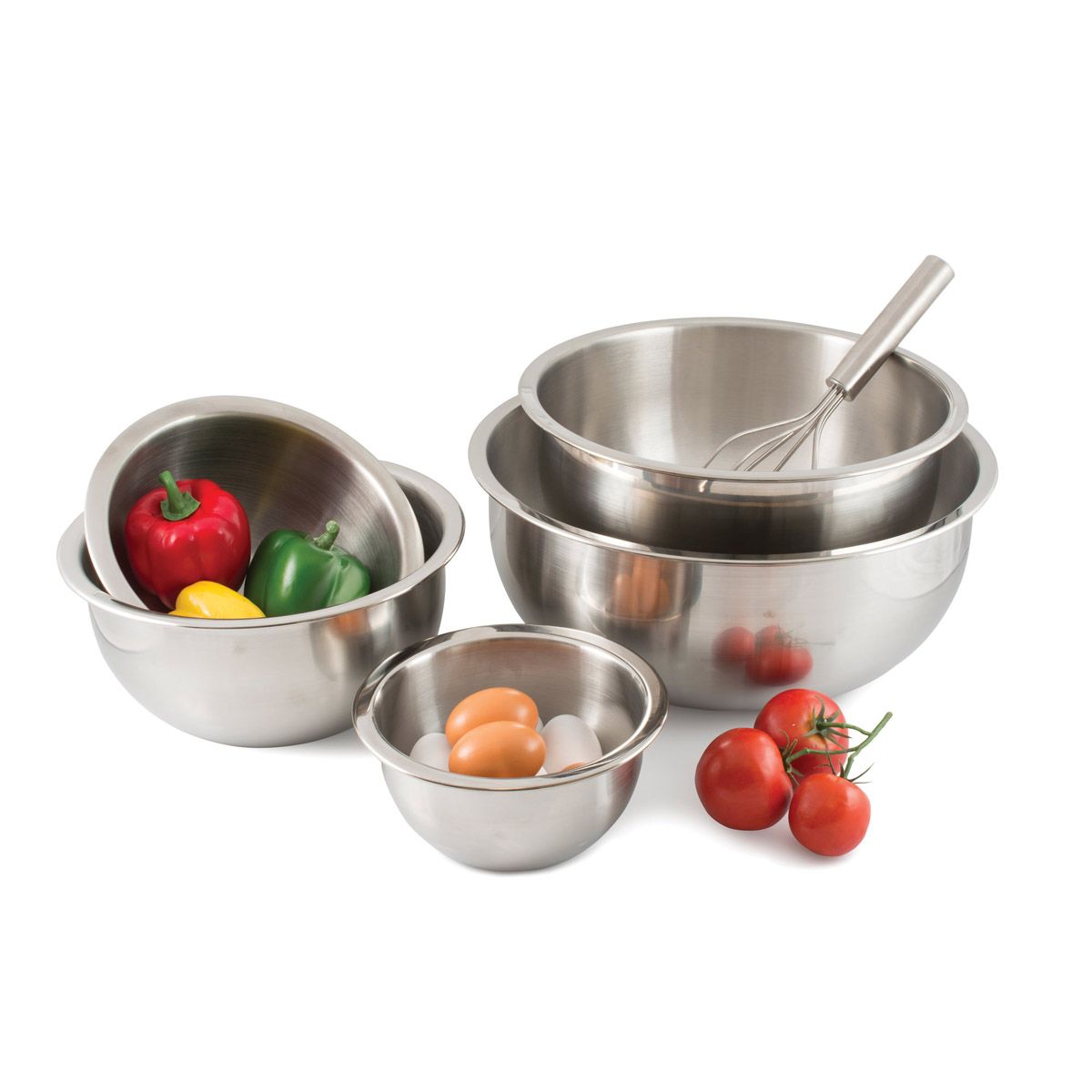 Mixing Bowl, Stainless Steel, 8qt