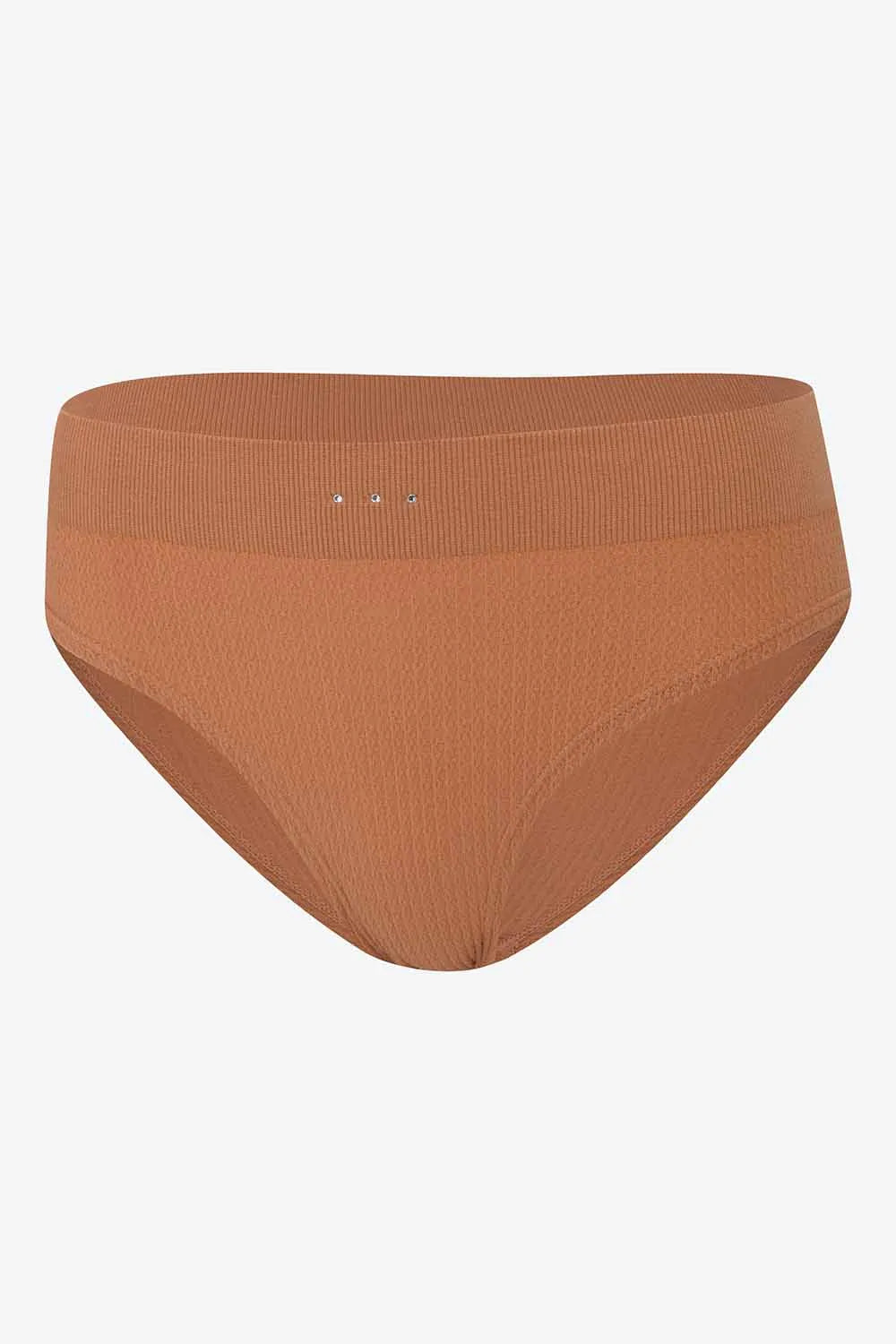 Panty Hipster Con Talle Alto En Seamless Paquete X2