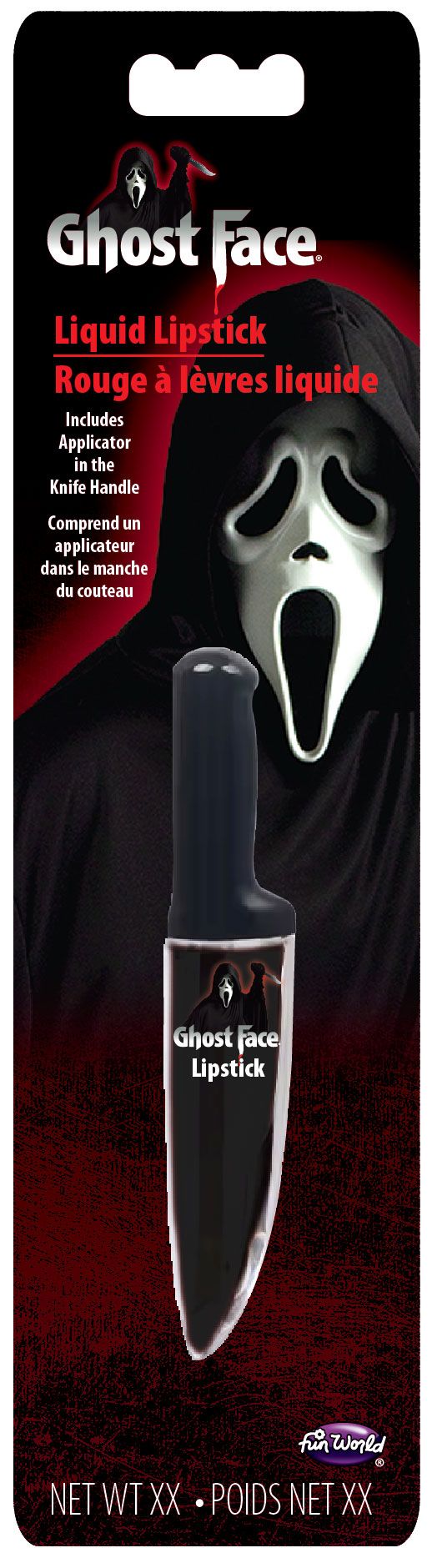 Ghost Face Liquid Lipstick Black